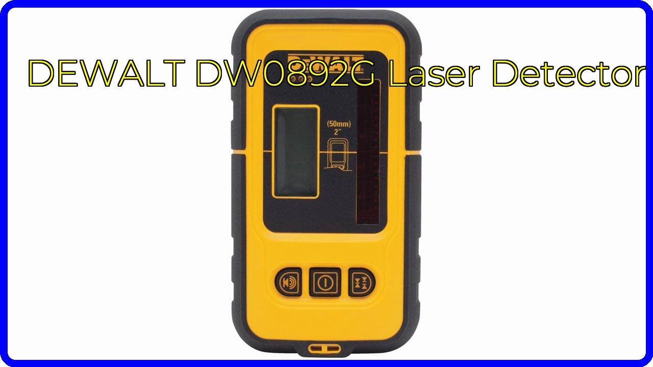 REVIEW (2026): DEWALT DW0892G Laser Detector. First Look.