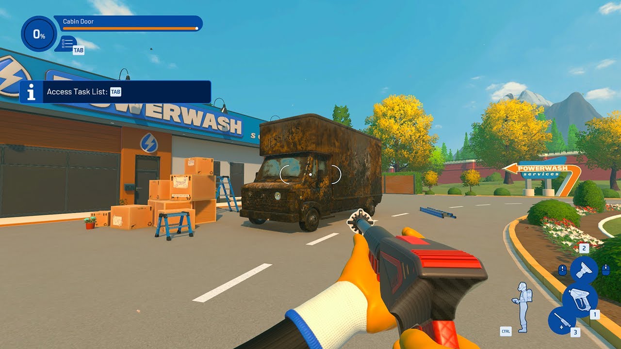 PowerWash Simulator 2  [ Job  01 ]  Removals Van