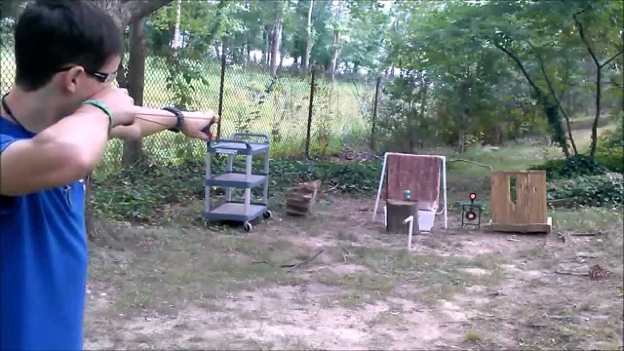 How To Make An Outdoor Slingshot Target Back Stop