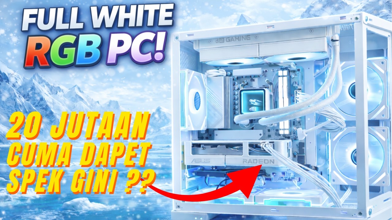 Rakit PC Gaming 20 Jutaan di awal Tahun 2026?! Boncos🤦 ft. Ryzen 7 8700F + RX 9060XT 16GB