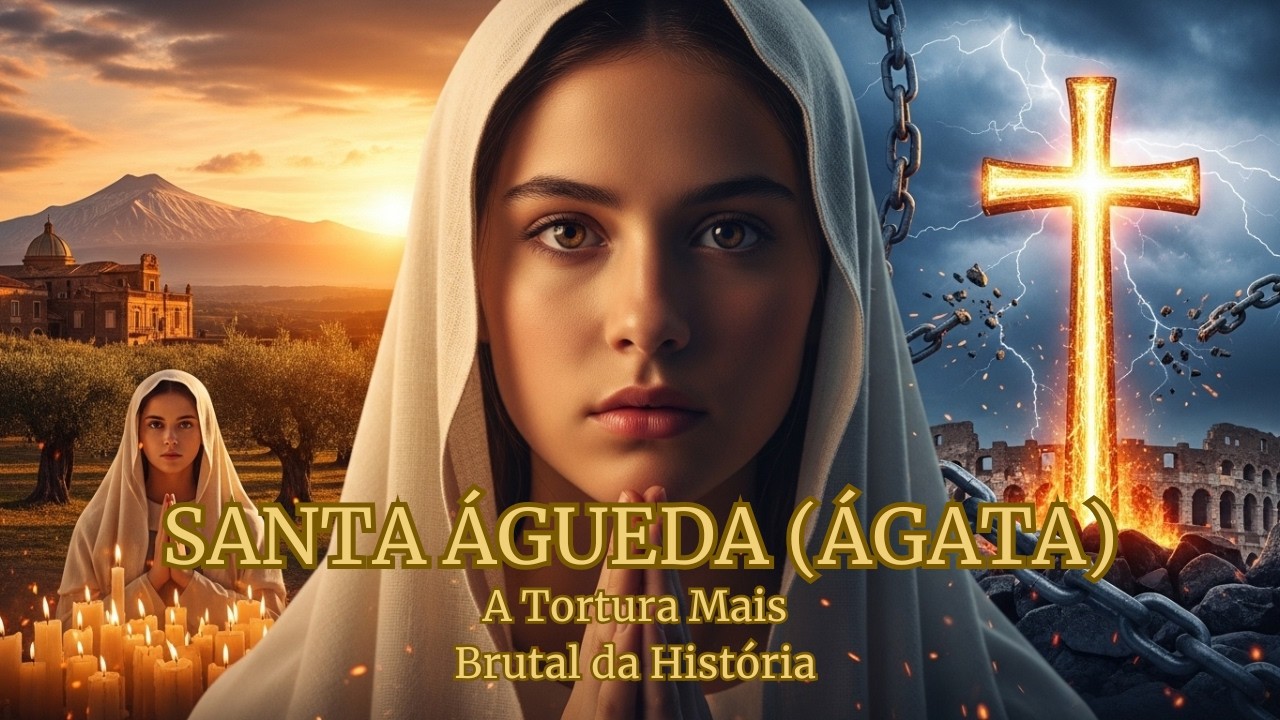 Santa Águeda (Ágata): 15 Anos e a Tortura Mais Brutal da História | Virgem e Mártir