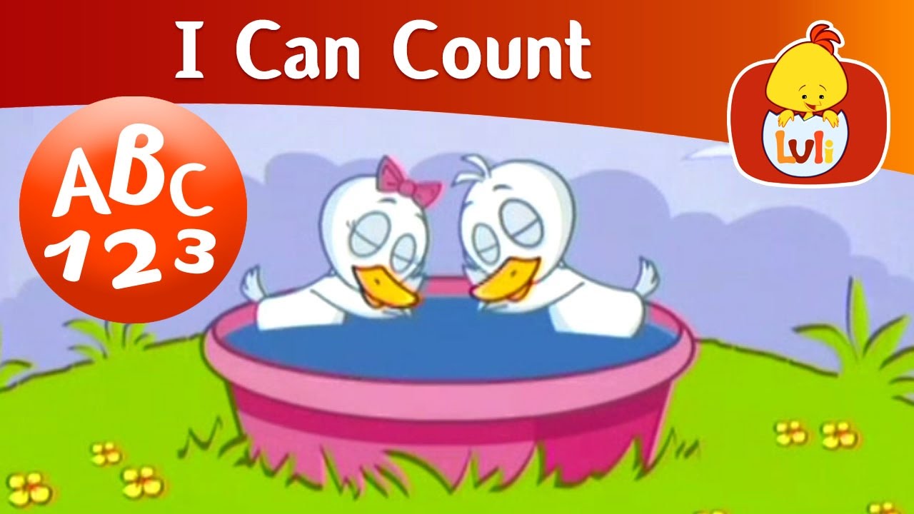I Can Count | Two ducks | Cartoon for Children - Luli TV