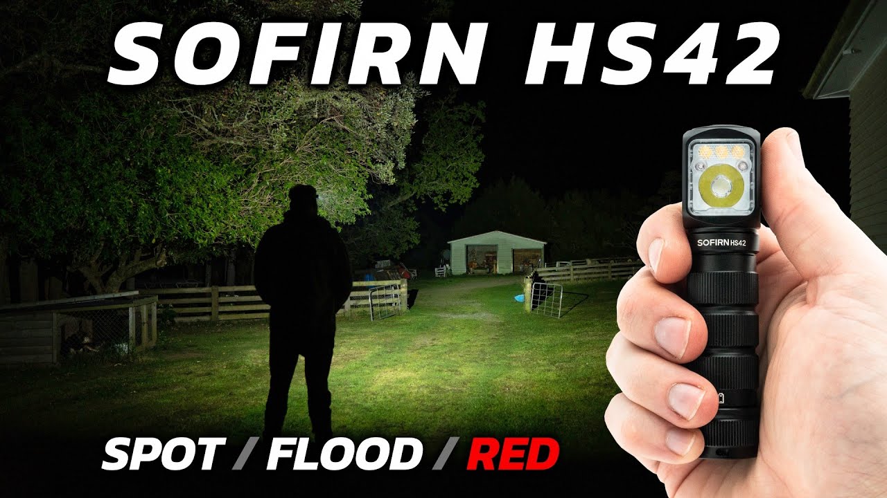 Sofirn HS42 Right Angle Flashlight, 3x Light Sources (Very Decent)