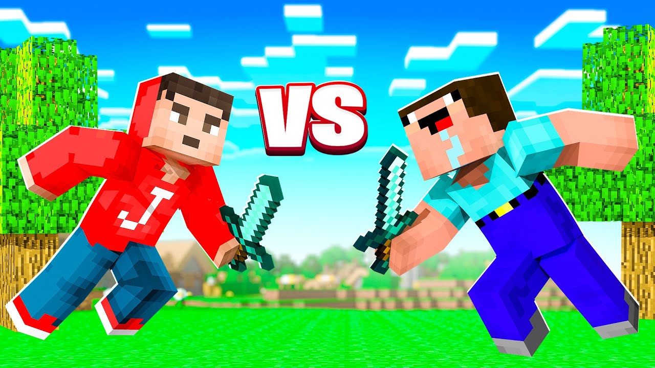 NOOB1234 vs JESSY (Minecraft Survival Film)