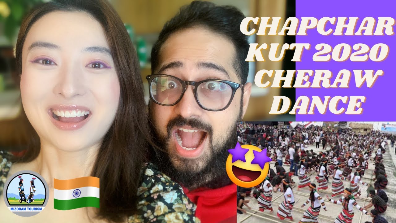 Chinese Girlfriend Wants to Learn Cheraw Dance?! | CHAPCHAR KUT 2020 CHERAW DANCE REACTION |Chindian