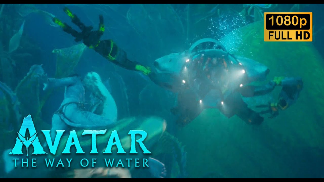 Underwater chase scene | Avatar: The Way of Water 2022