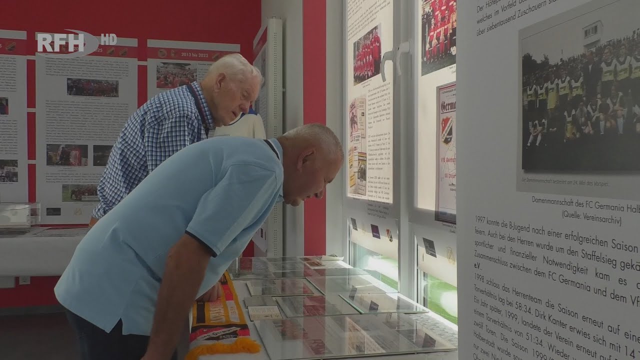 125 Jahre Fußball in Halberstadt - Ausstellung zum Vereinsjubiläum des VfB Germania - RFH aktuell