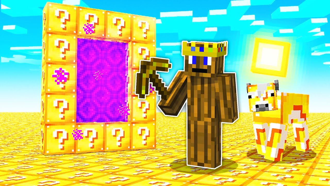 Minecraft, de az EGÉSZ Világ Lucky Block!