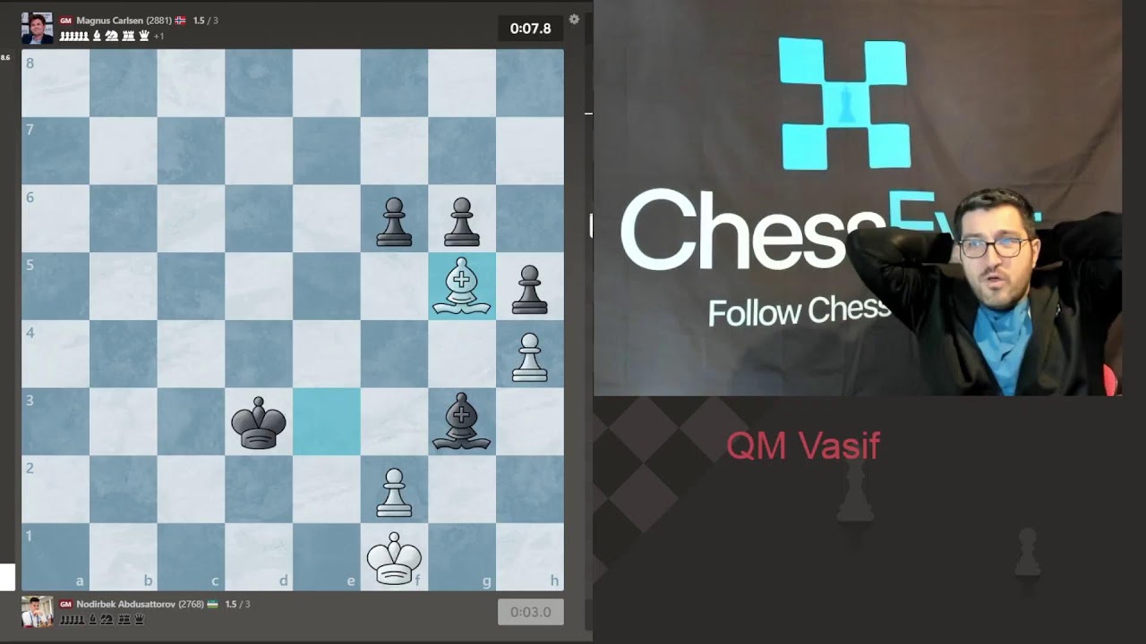 Carlsen vs Abdusattorov