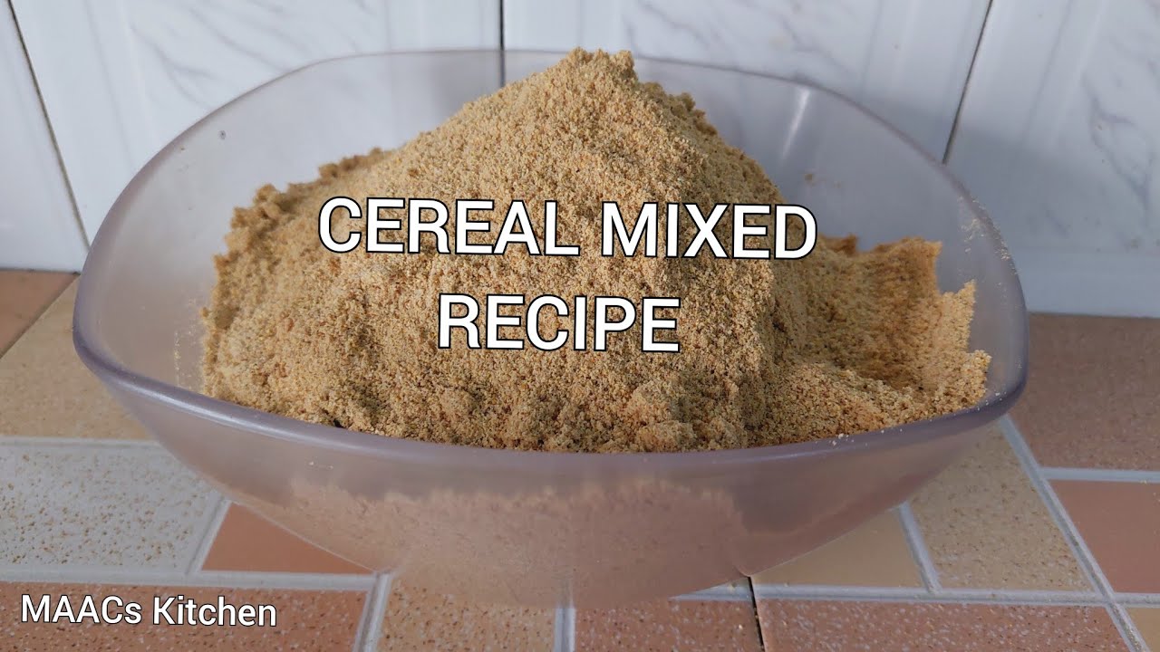 Homemade Cereal Mixed Recipe