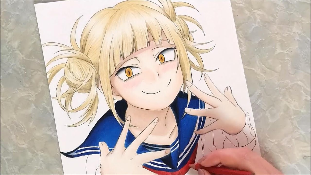 Himiko Toga Speed Drawing (My Hero Academia)