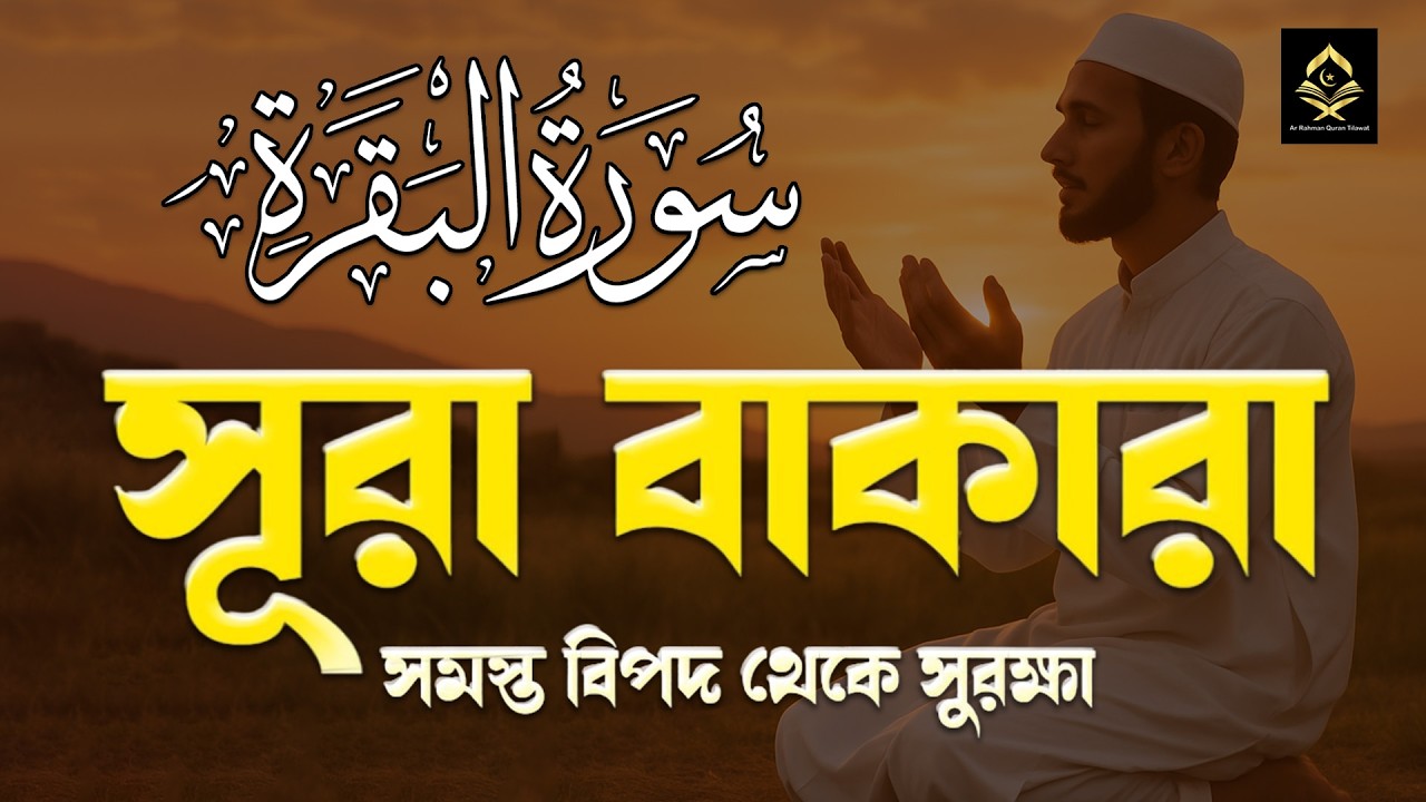 ঘর থেকে শয়তান তাড়াতে সূরা বাকারা প্রতিদিন শুনুন । Surah Baqarah Full Quran Recitation by Alaa Aqel