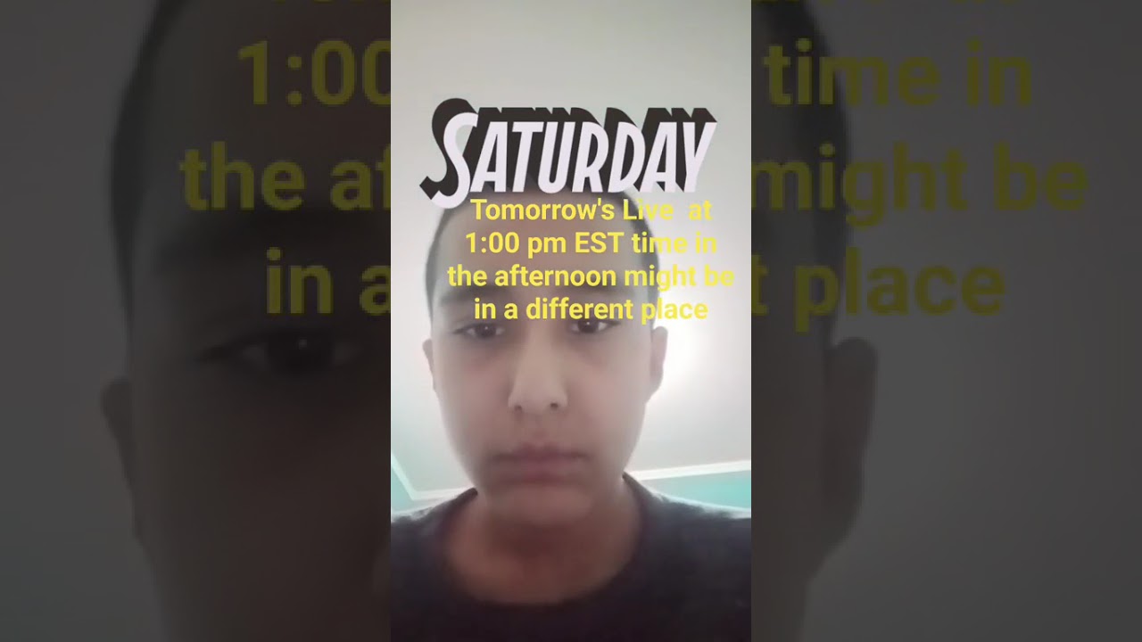 I was live on Facebook / not a crazy live stream (Night Live Stream)