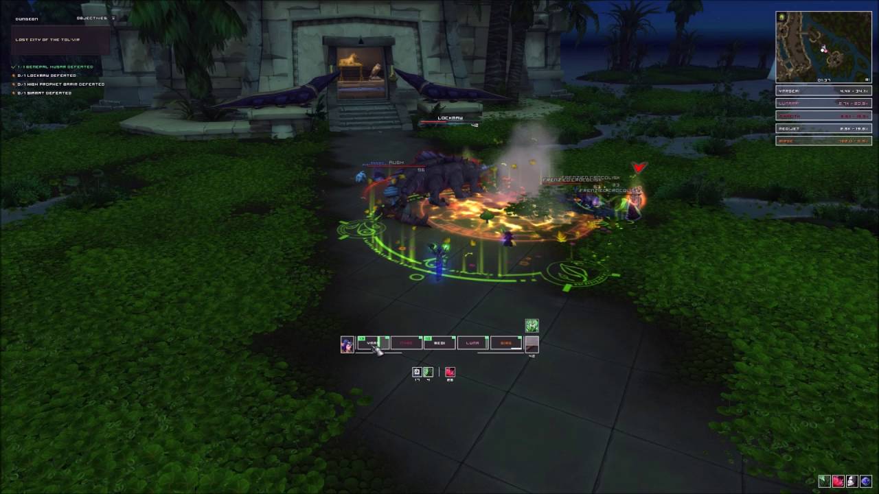 Resto Druid/Healing UI Concept