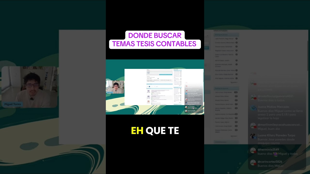 Dónde buscar temas de tesis contables