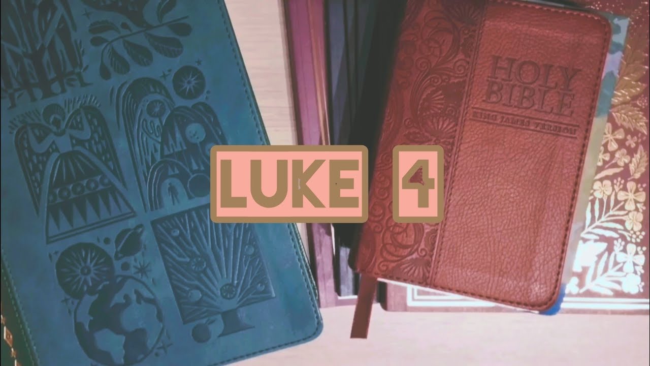 Luke 4 | KJV Audio Bible New Testament, female voice narration chapter meditation reading