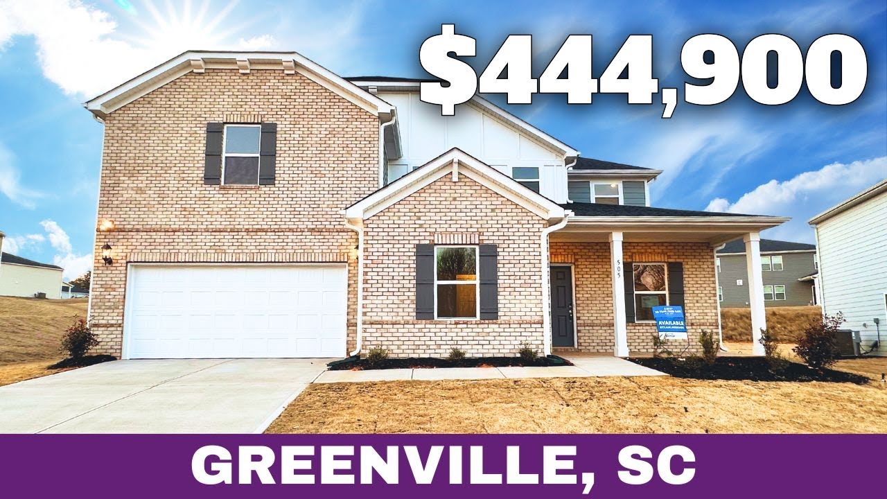 Greenville, SC New Construction Homes for Sale – Jamestown Plan by Meritage Homes in Arden Woods