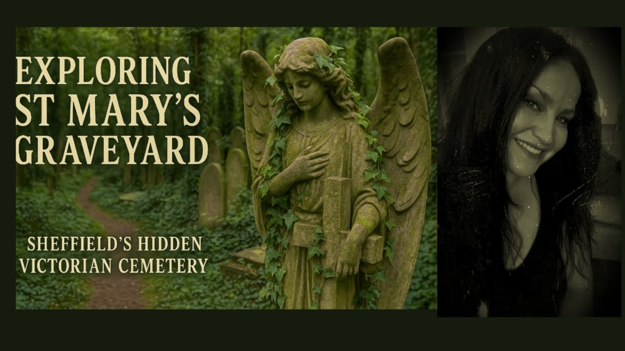 Exploring an Overgrown Victorian Cemetery | Haunting Beauty Among the Graves - Sarah's UK Graveyard