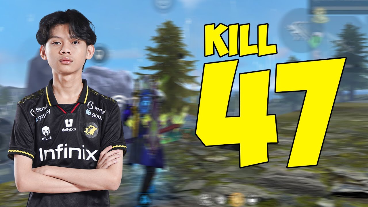 DUO VS SQUAD KILL 47 RANK GRAND MASTER - FREEFIRE