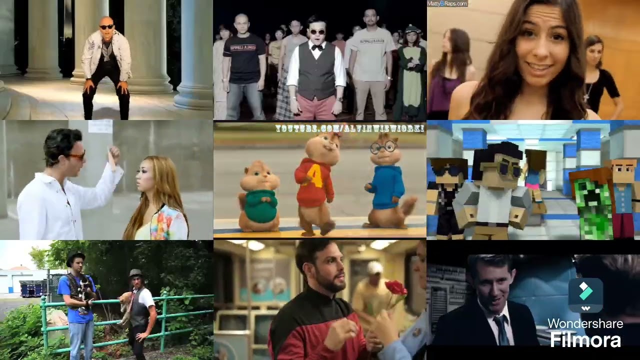 9 Gangnam Style Mashup