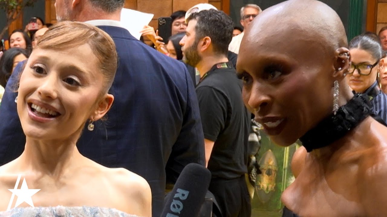 Ariana Grande REACTS to Cynthia Erivo Being Named GQ Man of the Year