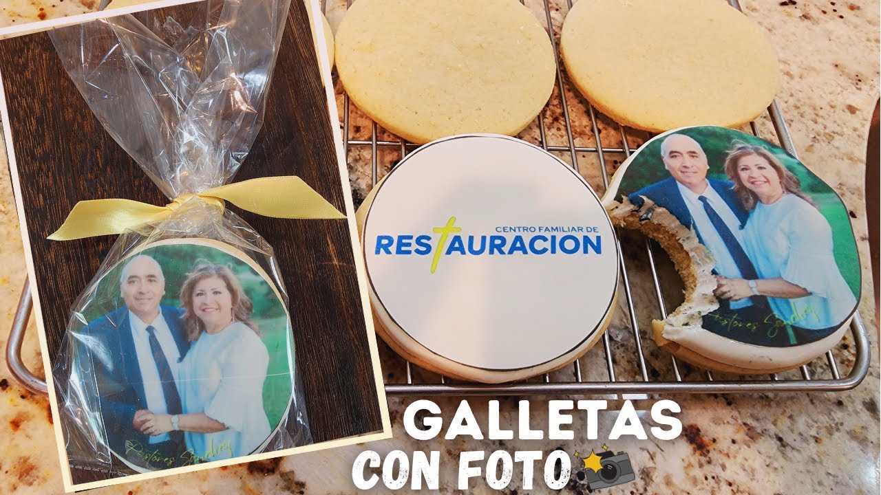 Como poner imagen / foto en tus galletas para tus fiestas o negocio