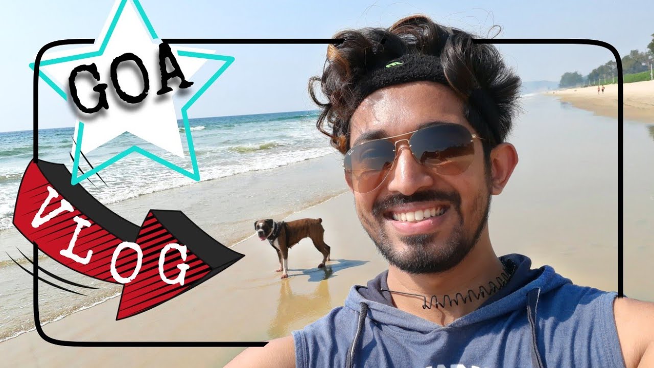 GOA Vlog || #Solo #Road #Trip with my #Dog || Shaggie || PART 1 😉 🌊