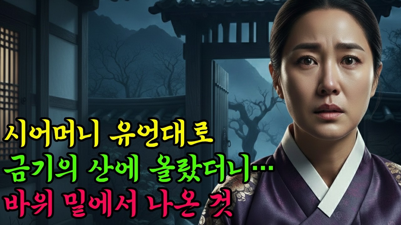 연지봉 금기의 비밀… 백 년 만에 입 연 종갓집 며느리