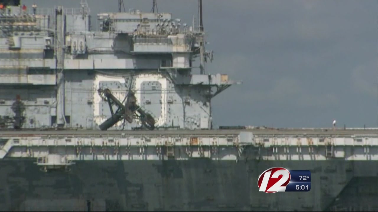 USS Saratoga Makes Final Journey