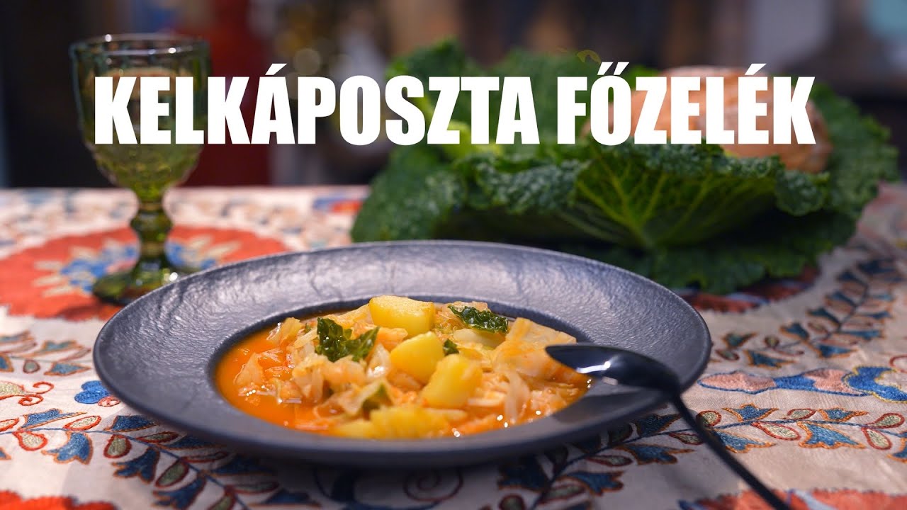 Kelkáposzta főzelék Borbás Marcsi konyhájából