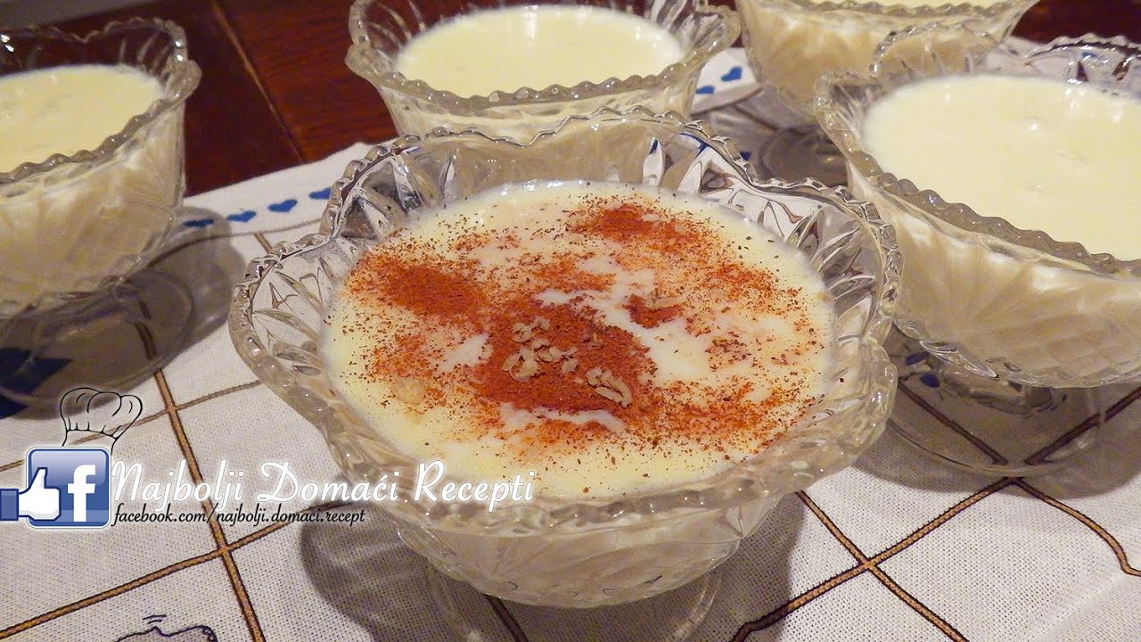 Recept SUTLIJAŠ 🍚 Slatki pirinač riža KAKO SE SPREMA sutlija