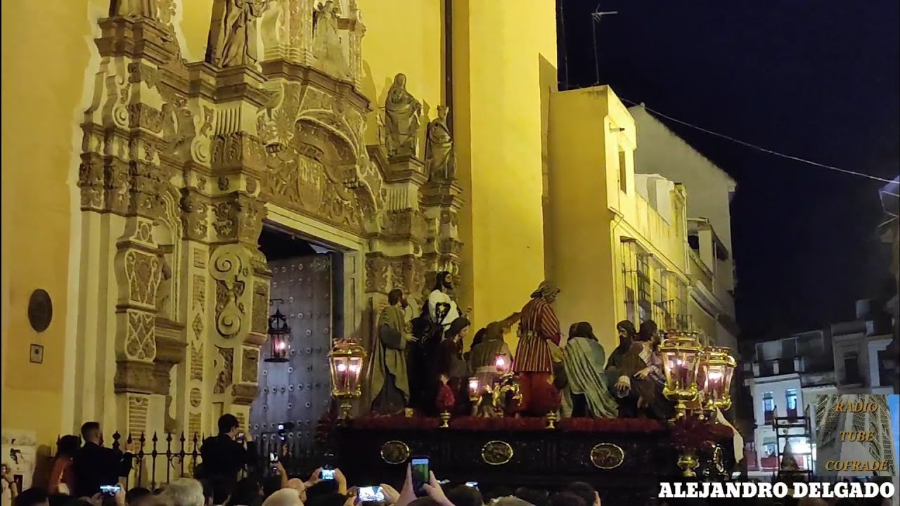 Entrada del Señor de la Sagrada Cena (Los Terceros) Sevilla 2023.
