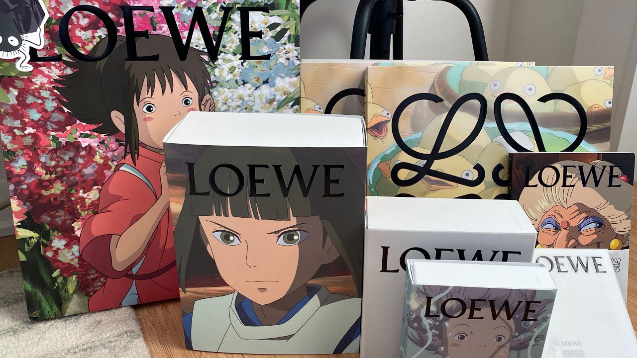 LOEWE X SPIRITED AWAY Haul, Unboxing and Try-On!