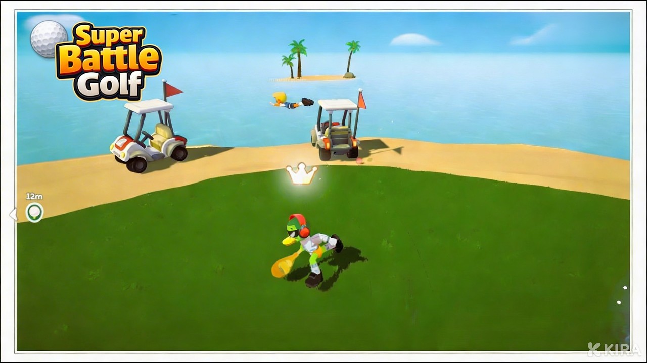 THIS GAME IS TEARING US APART - [super battle golf]