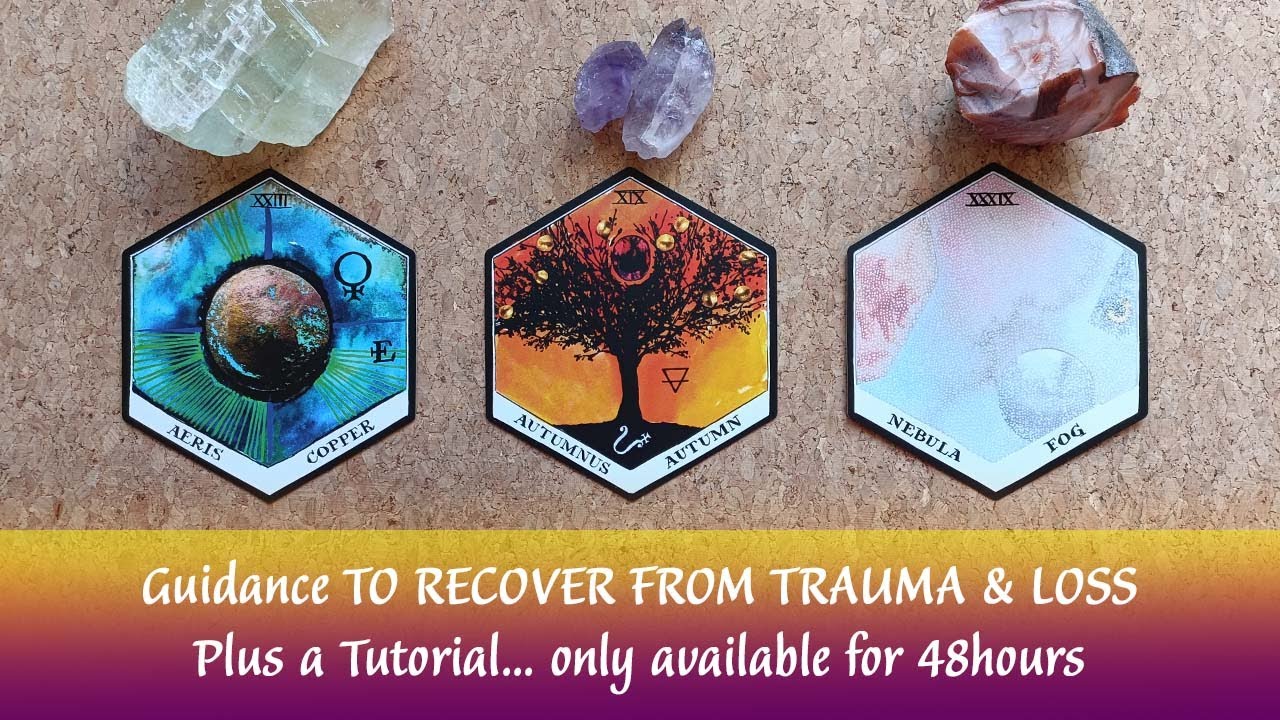 Patreon April Tutorial HOW TO USE READINGS TO AID RECOVERY FROM TRAUMA🌠🌟🌀With Three Readings