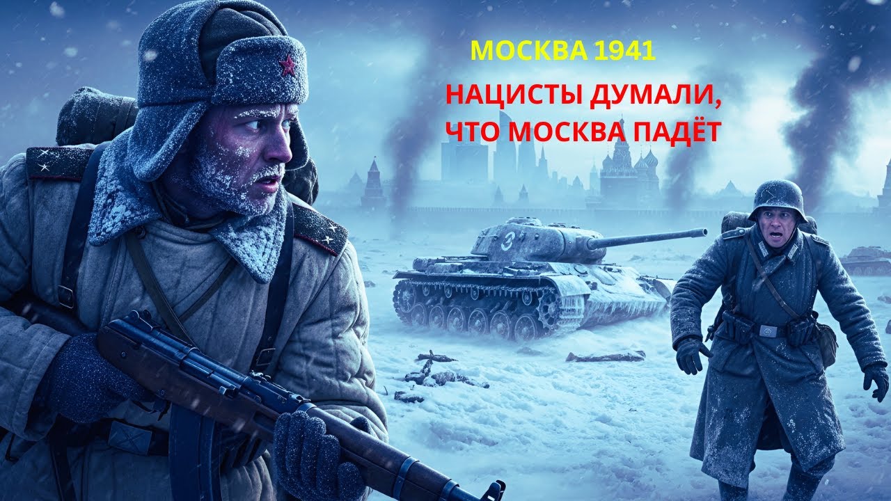БИТВА ЗА МОСКВУ 1941 — ПЕРВОЕ ПОРАЖЕНИЕ ГИТЛЕРА | Как РУССКАЯ ЗИМА СЛОМАЛА НАЦИСТОВ