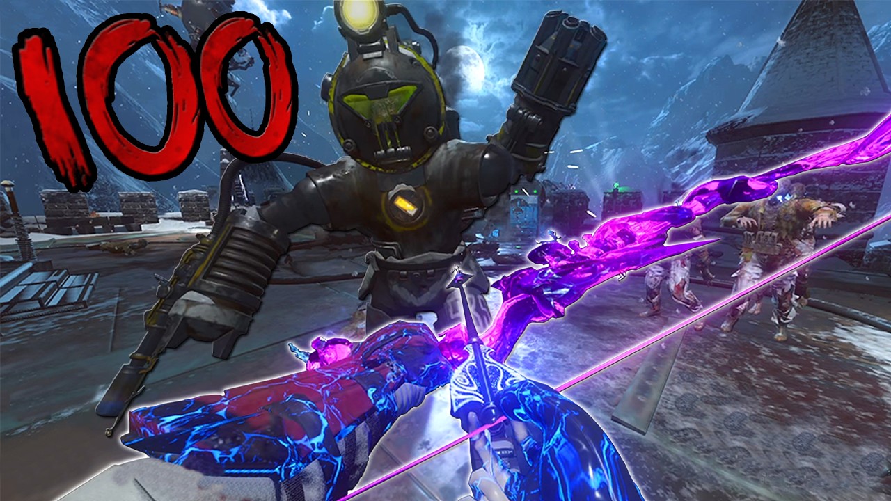 No Commentary Der Eisendrache Round 100 In 2025! (Black Ops 3 - Classic Gums)