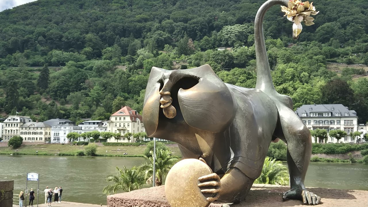 Heidelberg faces philosophers and bridges