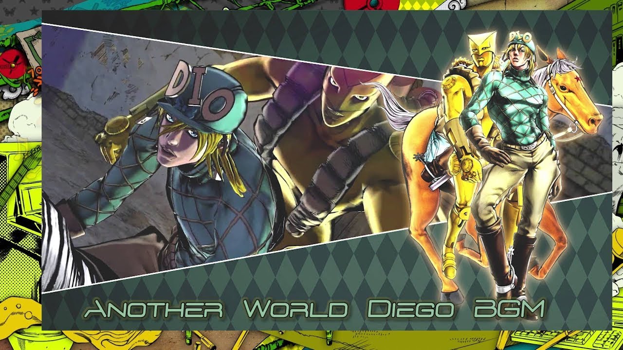 Another World Diego Brando Battle BGM 1 Hour | Diego theme 1 hour