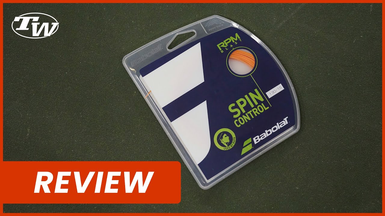 Обзор теннисной струны Babolat RPM Blast ORANGE эксклюзивно для Tennis Warehouse: огромный потенц...
