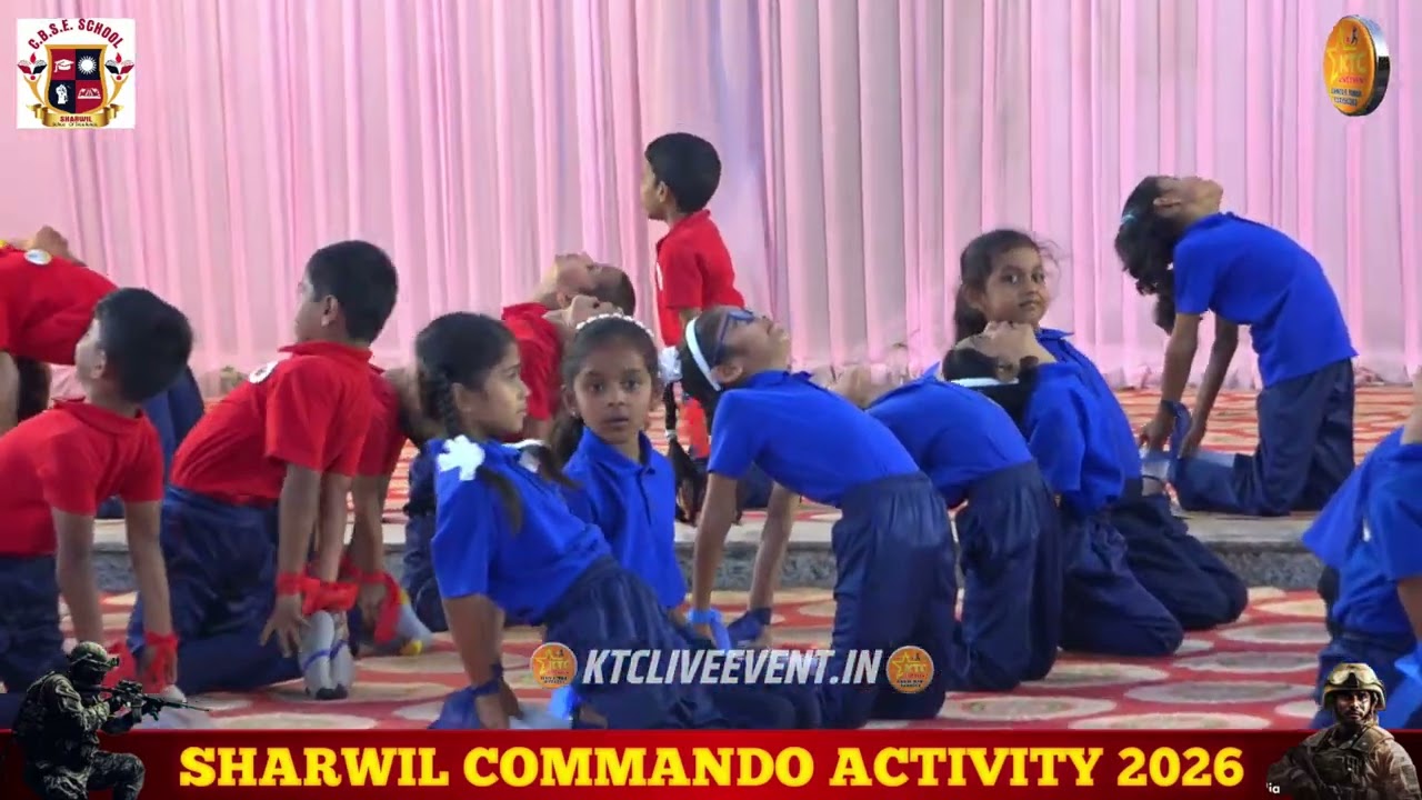 1st yoga activity SHARWIL'S COMMONDO ACTIVITY 2026 || SHARWIL SCHOOL OF EXCELLENCE NERAL