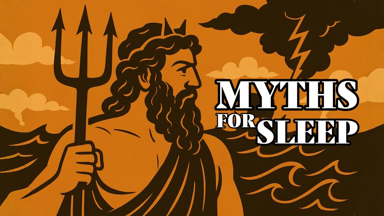 Greek Mythology for Sleep | The Complete History of Poseidon, the Sea, and Earthquakes