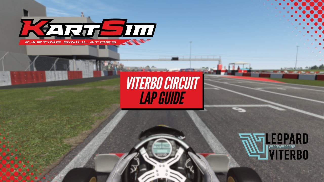 KartSim Pro EU - Руководство по прохождению круга в Витербо с участием Джо Терни