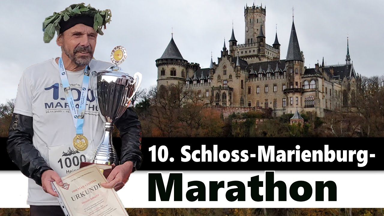 Erlebe den 10. Schloss Marienburg Marathon - mit besonderem Jubiläums-Marathon von Heiner Schütte
