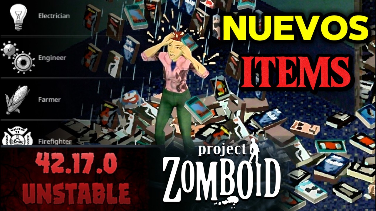 Build 42.17 GOODBYE to Grinding: The new VHS tapes of Project Zomboid