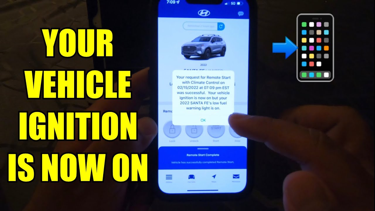 Showing You Features In The Hyundai BlueLink Application LIVE !!!