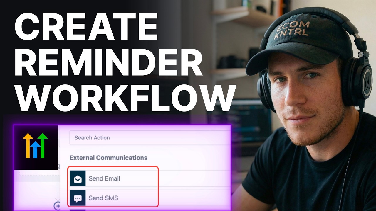 How To Create An Appointment Confirmation Reminder Workflow In GoHighLevel (2026) | Automation Setup