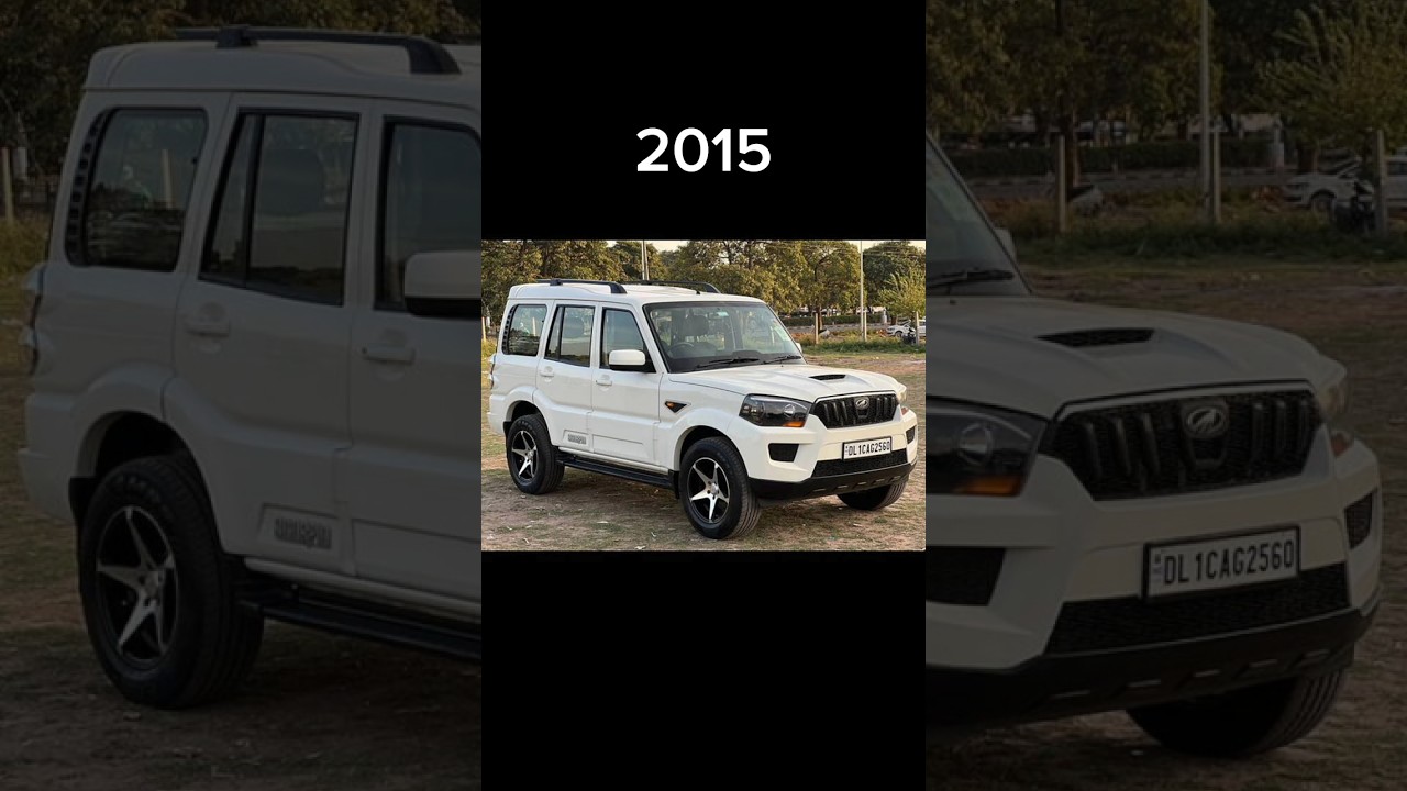 Mahindra Scorpio Evolution (2002~2024)| Scorpio | mahindra Scorpio| Scorpio n | #shorts