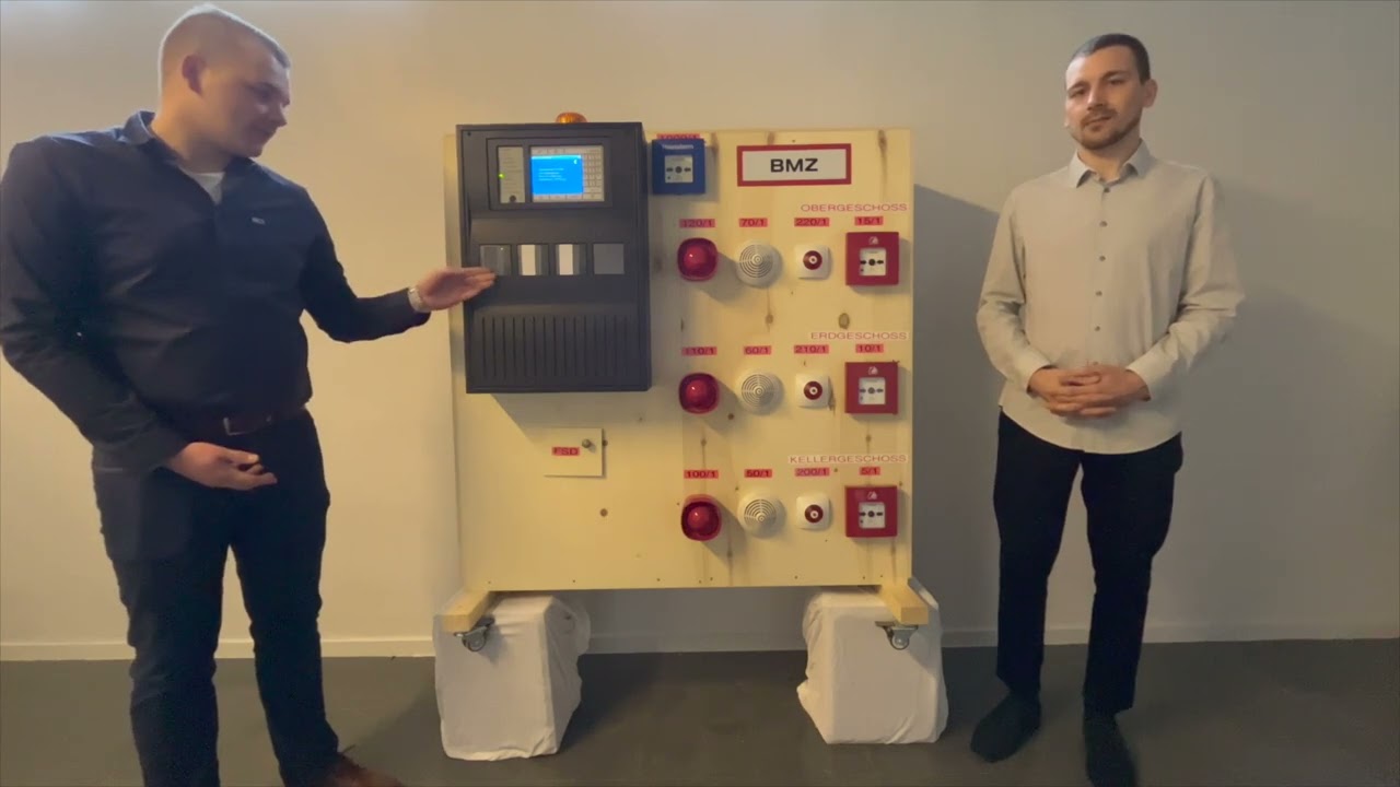 Technikerabschlussprojekt - Projektpräsentation zum Thema: Brandmeldeanlage