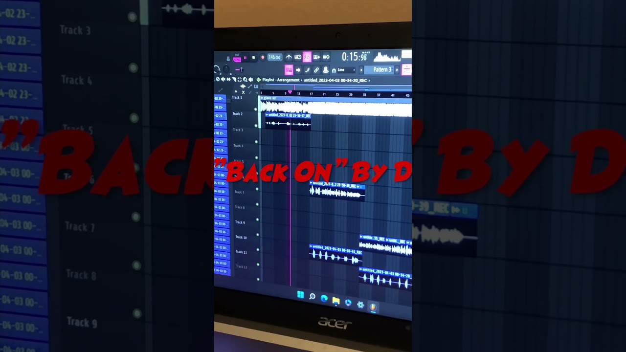 Snippet Of &ldquo;Back On&rdquo; By DJ Bape Rich #djbaperich #new #shorts #music #2023 #rap #hiphop #ep